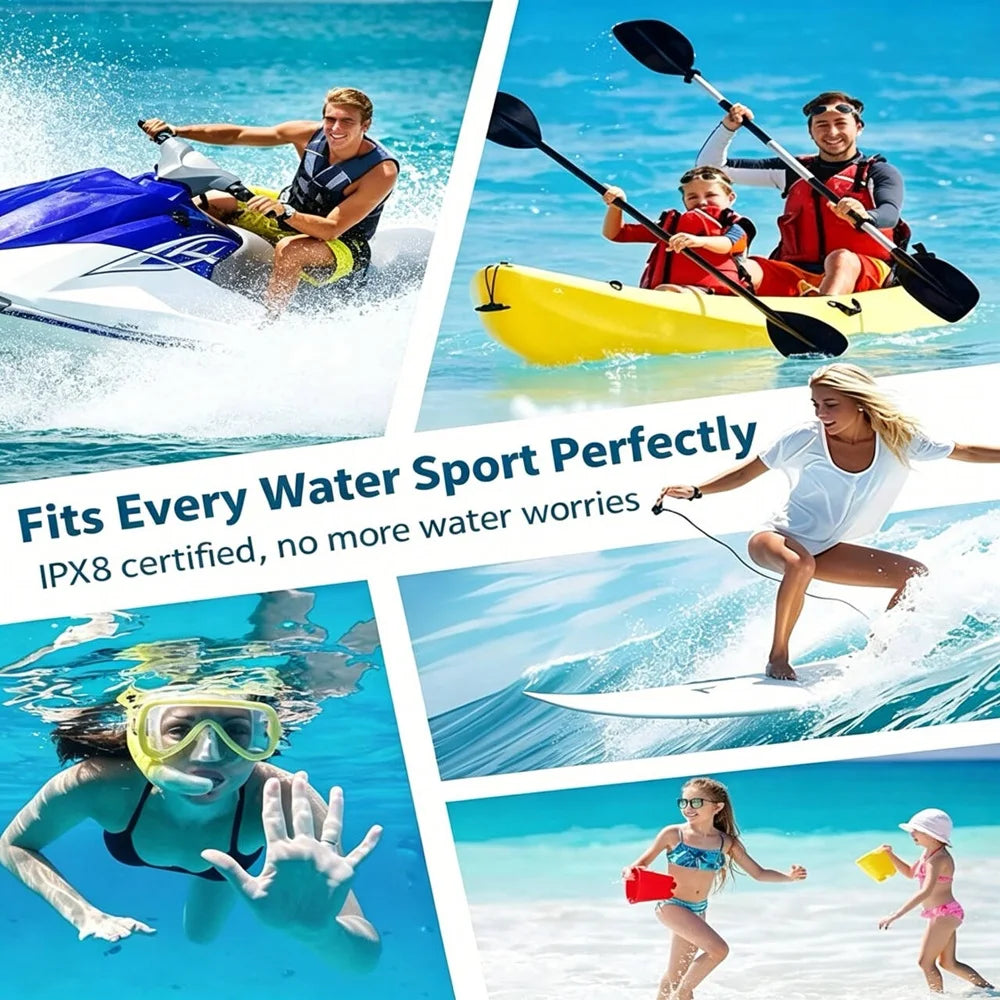 Universal Waterproof Phone Pouch for Swimming & Water Sports