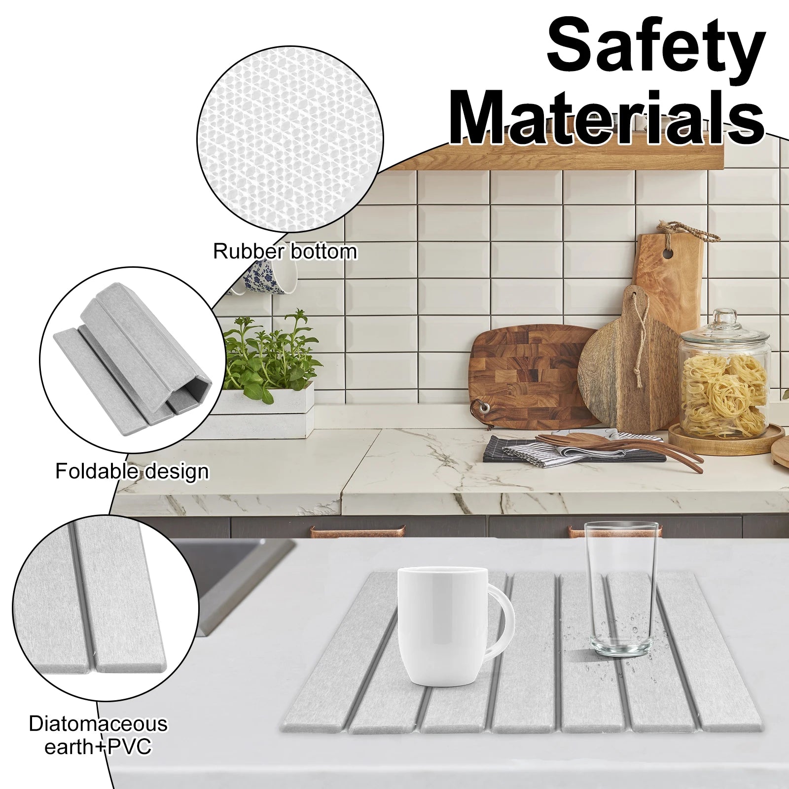 Kitchen Drying Stone Pad