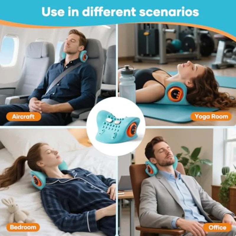 USB Rechargeable Heated Deep Tissue Neck & Shoulder Massager