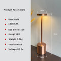 AuraGlow™ Rechargeable Touch Table Lamp