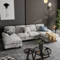 Modern 4-Seat Convertible Sectional Sofa