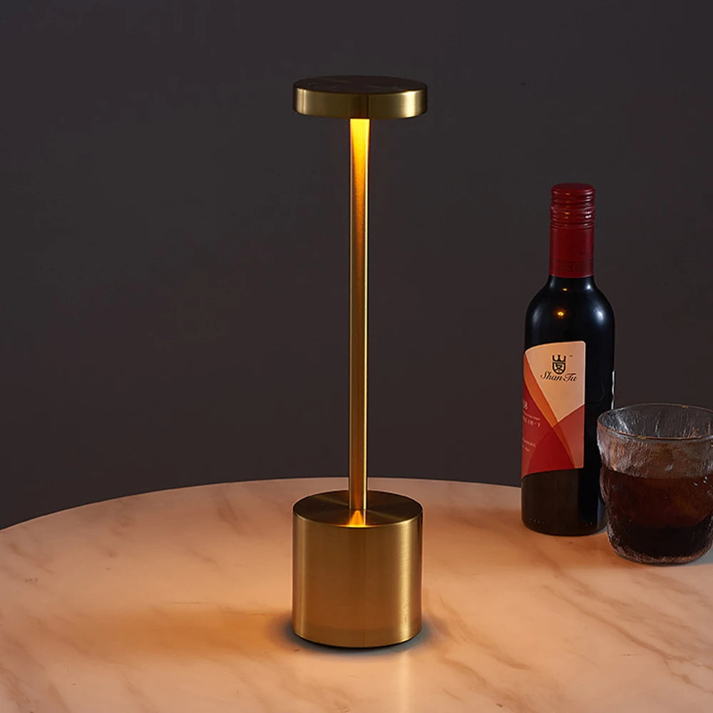 AuraGlow™ Rechargeable Touch Table Lamp