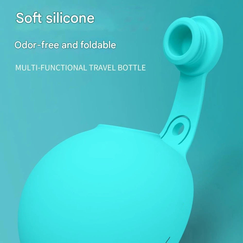 Dog Water Bottle with Silicone Bowl – 285 mL