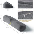 Cervical Pillow, Memory Foam Contour Pillow, Bed Pillows for Side Sleeper Ergonomic Orthopedic Sleeping Pillow, Neck Pillow