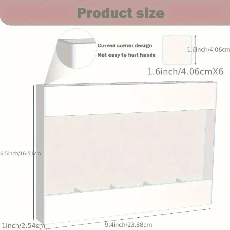 1Pc Straw Holder Cabinet Straw Organizer