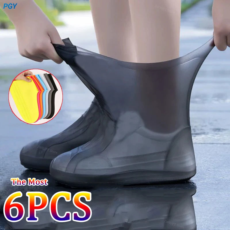 Reusable Waterproof Non-Slip Silicone Shoe Covers