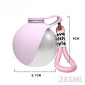 Dog Water Bottle with Silicone Bowl – 285 mL