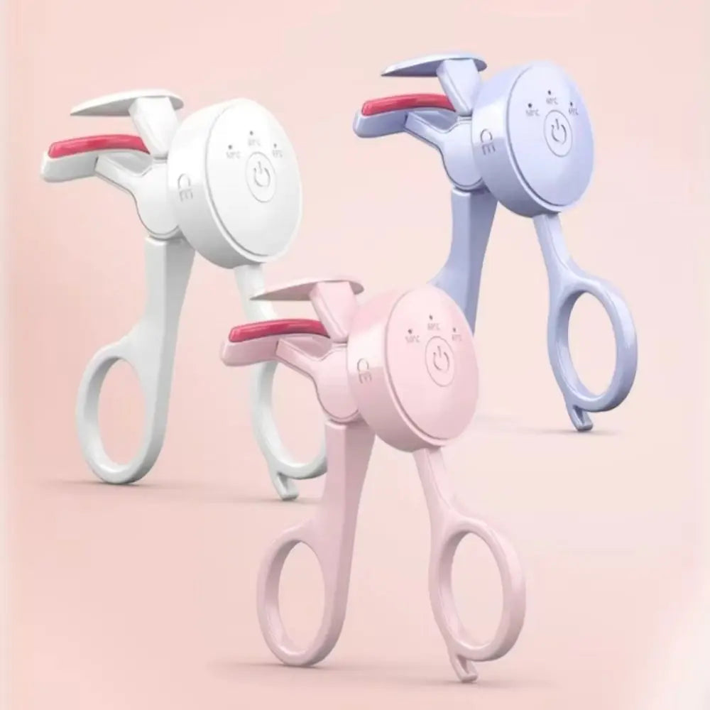 Fast Heating Electric Eyelash Curler USB Charging Adjustable Temperature Curling Eyelash Clip Long-Lasting Curling Lash Clip