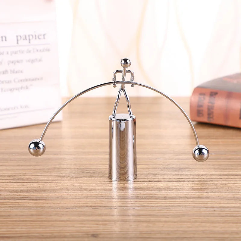 Newton's Cradle Balance Steel Ball Teaching Supplies Physics Science Pendulum Desktop Toys Stress Relief Gifts Home Decoration