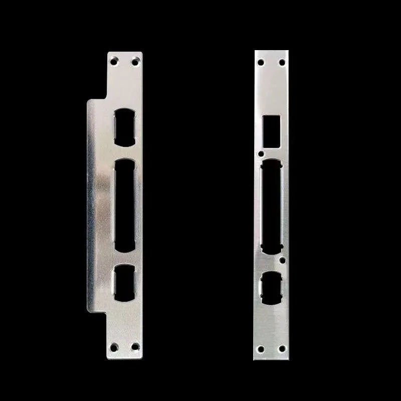 Stainless Steel Door Frame Edge Buckle Door Lock Guide Panel for Lock Body Size 24mm 30mm Anti-Theft Door Lock Body Accessory