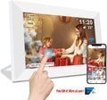 Frameo 10.1 Inch WiFi Digital Photo Frame with Calendar Digital Picture Frame with 1280x800 IPS HD Touch Screen, Good Gift