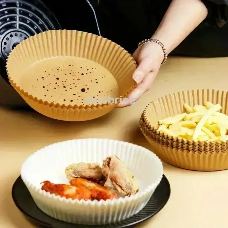 Air Fryer Paper Aerogrill Parchment Paper for Air Fryer Liner Airfryer Baking Cooking Paper Air Fryer Accessories Baking Tool - Velvet Haven