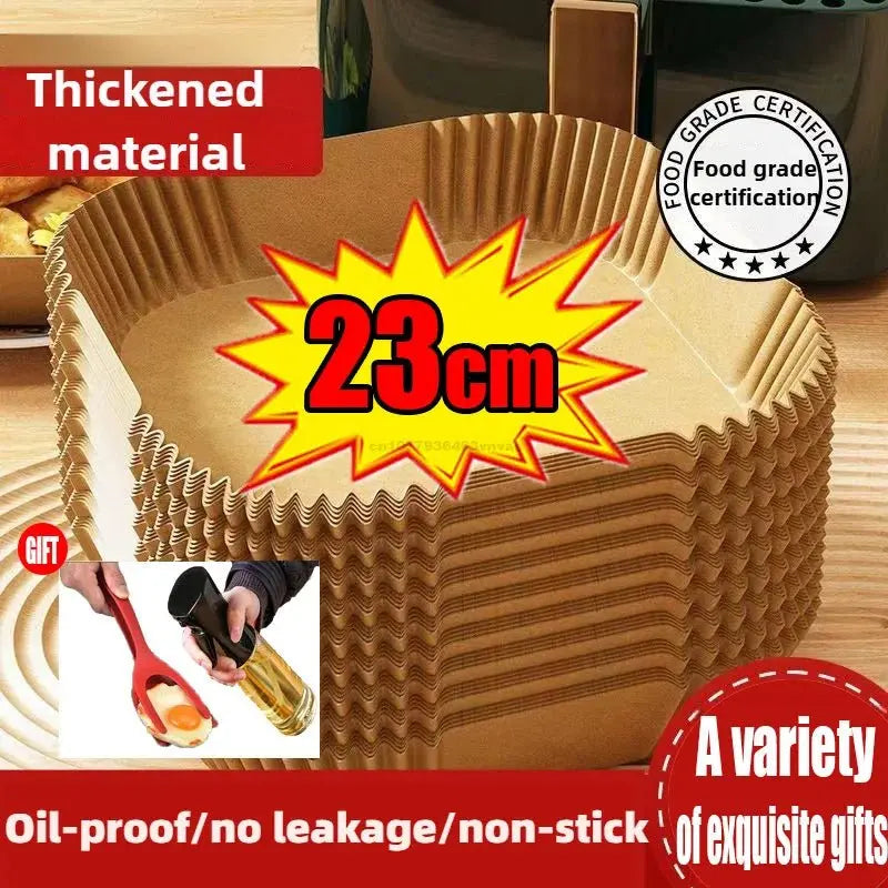 Air Fryer Paper Aerogrill Parchment Paper for Air Fryer Liner Airfryer Baking Cooking Paper Air Fryer Accessories Baking Tool - Velvet Haven