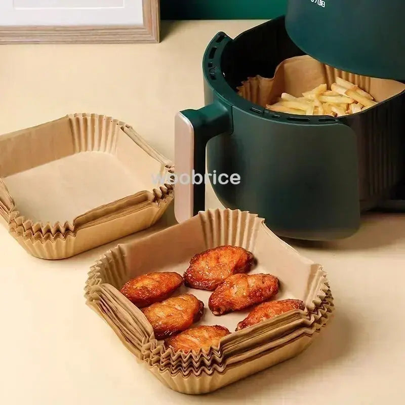 Air Fryer Paper Aerogrill Parchment Paper for Air Fryer Liner Airfryer Baking Cooking Paper Air Fryer Accessories Baking Tool - Velvet Haven
