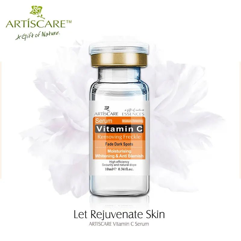 ARTISCARE Vitamin C Serum 4pcs/Lot for Face Moisturizing Hyaluron Acid Facial Care Face Brighten Essence - Velvet Haven