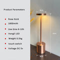 AuraGlow™ Rechargeable Touch Table Lamp - Velvet Haven