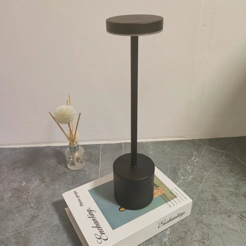 AuraGlow™ Rechargeable Touch Table Lamp - Velvet Haven