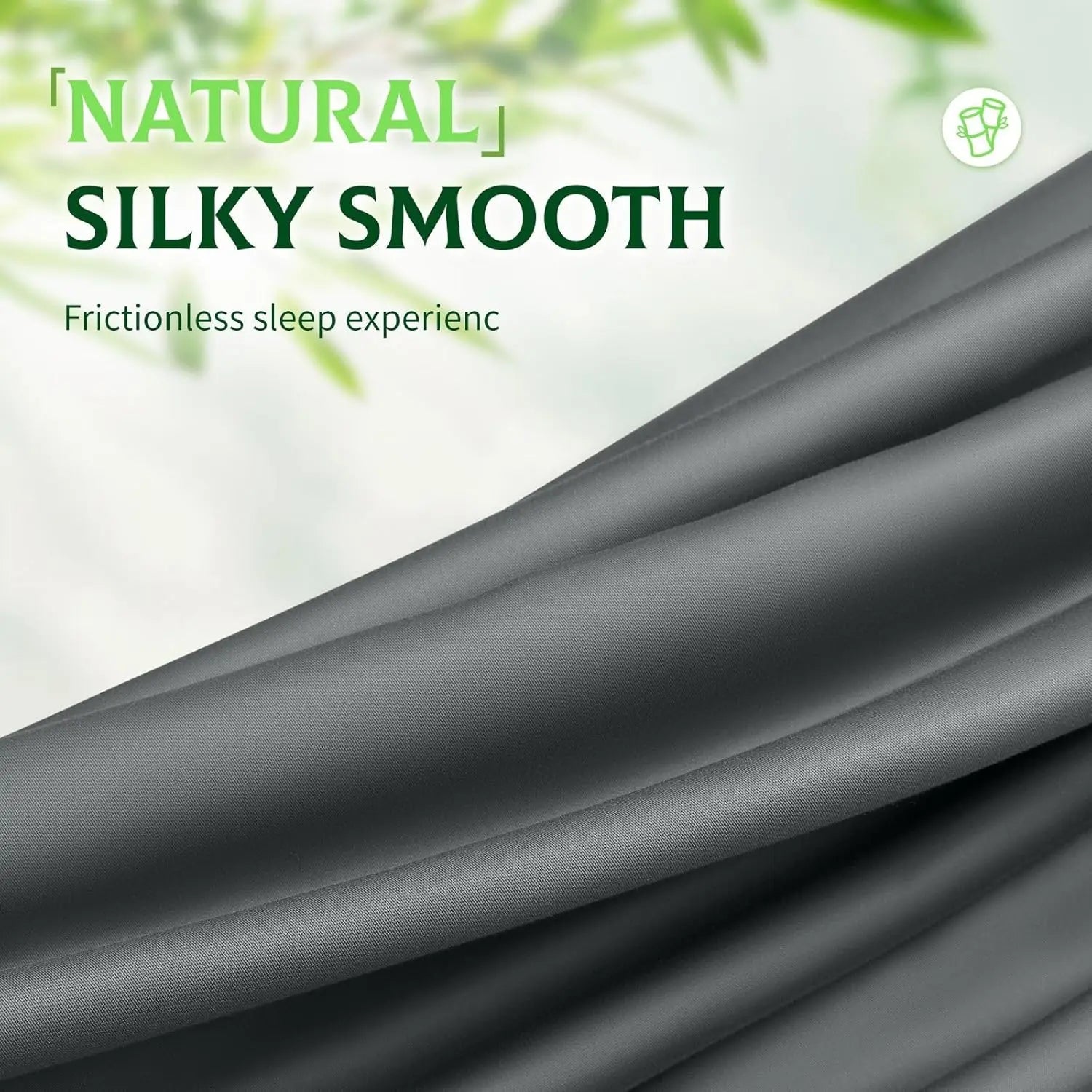 Bamboo Sheets for Hot Sleepers, Extra Deep Pocket up to 24", Ultra Soft Cooling Bed Sheets with Silky Smooth Feel, Queen Size - Velvet Haven