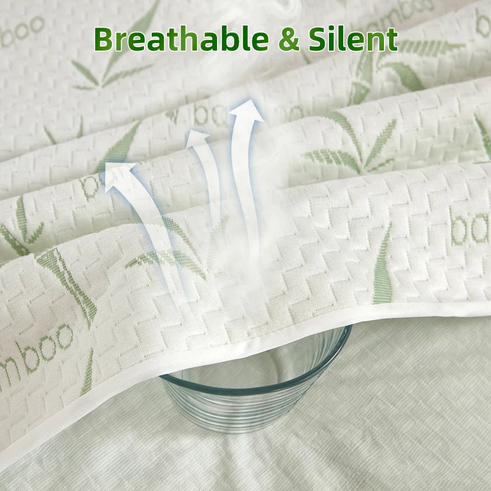 Bamboo Viscose Mattress Cover Fitted Style Soft And Breathable, Mattress Protector Twin Size Bed Fitted Sheet - Velvet Haven