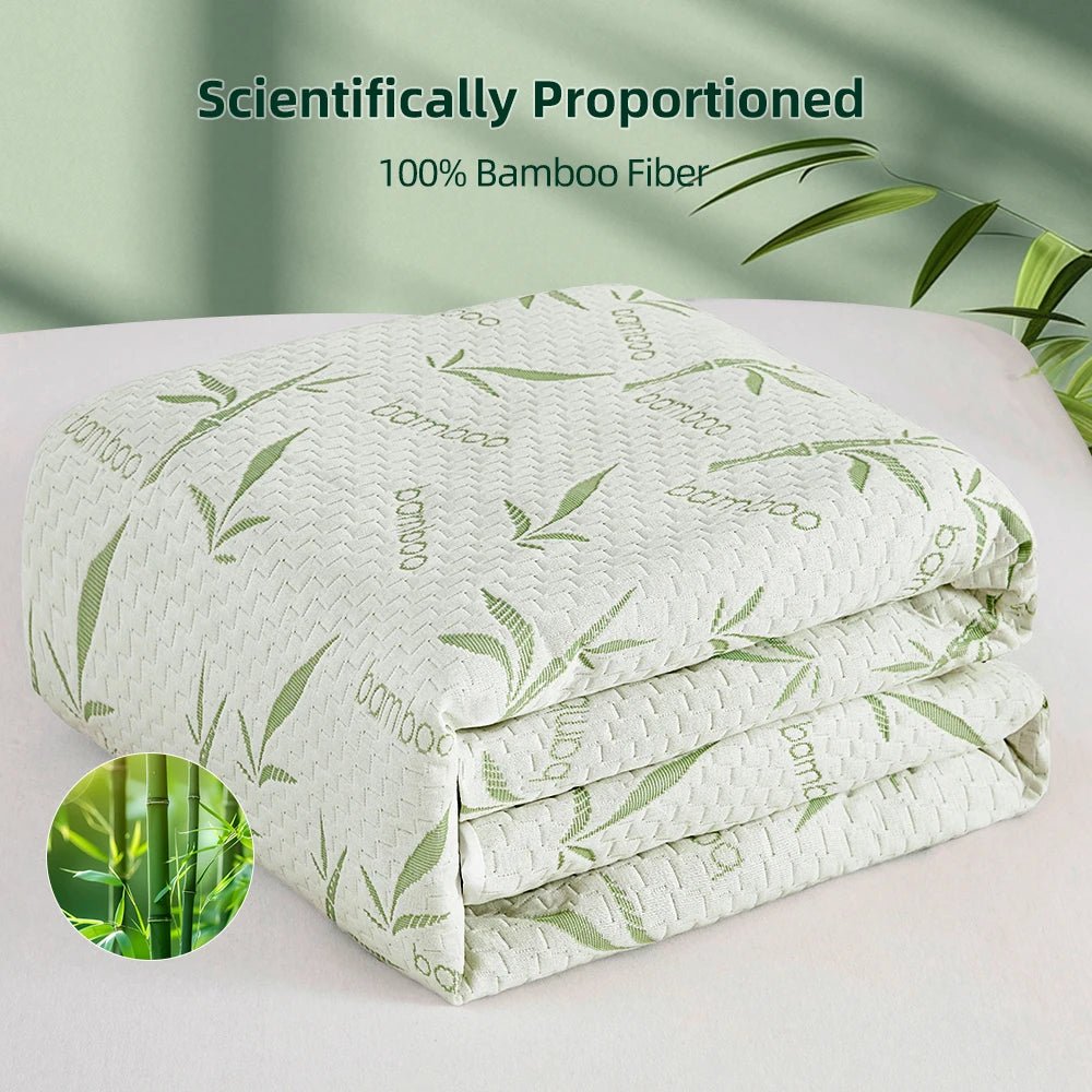 Bamboo Viscose Mattress Cover Fitted Style Soft And Breathable, Mattress Protector Twin Size Bed Fitted Sheet - Velvet Haven