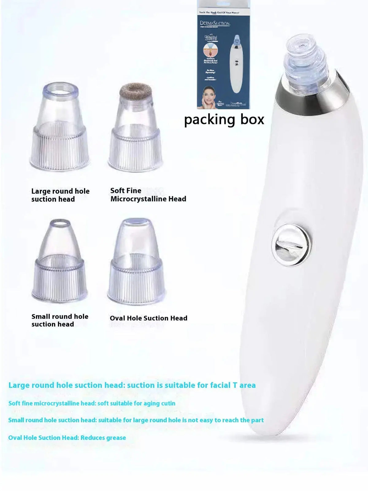 Battery-Powered Blackhead Remover Pore Cleanser - Velvet Haven