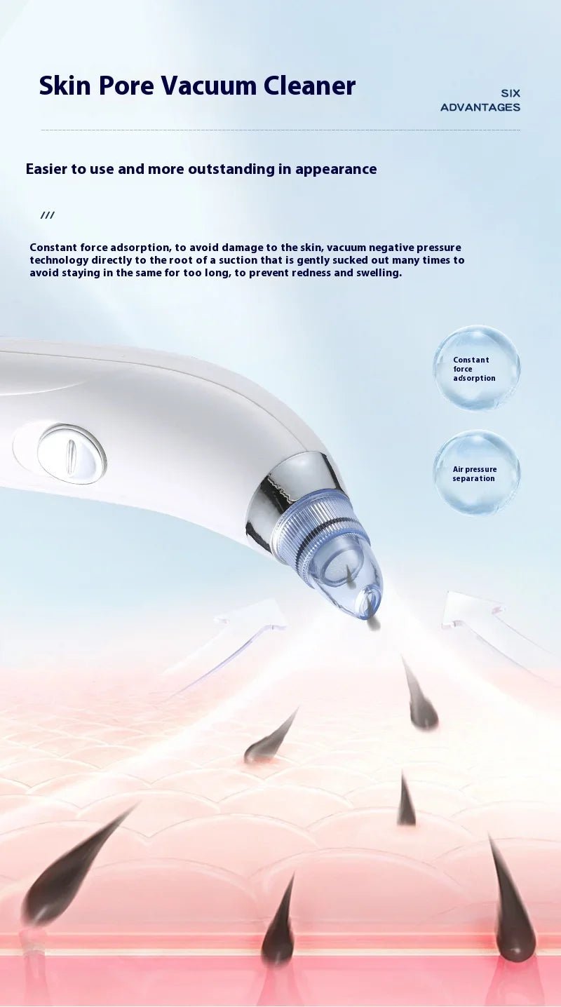Battery-Powered Blackhead Remover Pore Cleanser - Velvet Haven