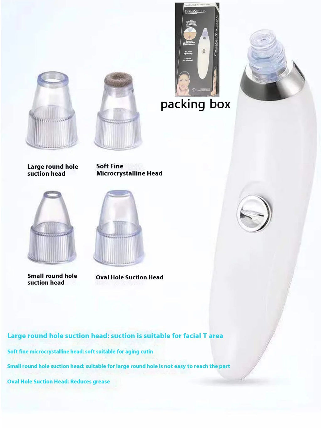 Battery-Powered Blackhead Remover Pore Cleanser - Velvet Haven