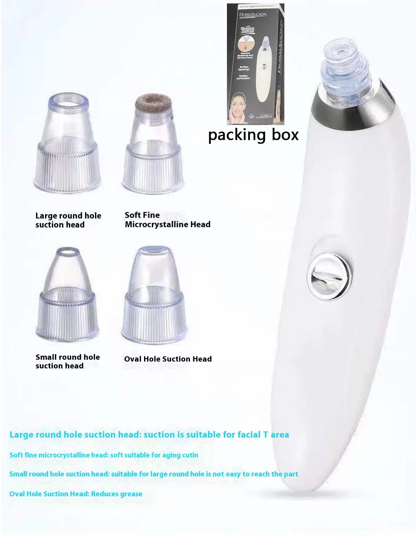 Battery-Powered Blackhead Remover Pore Cleanser - Velvet Haven