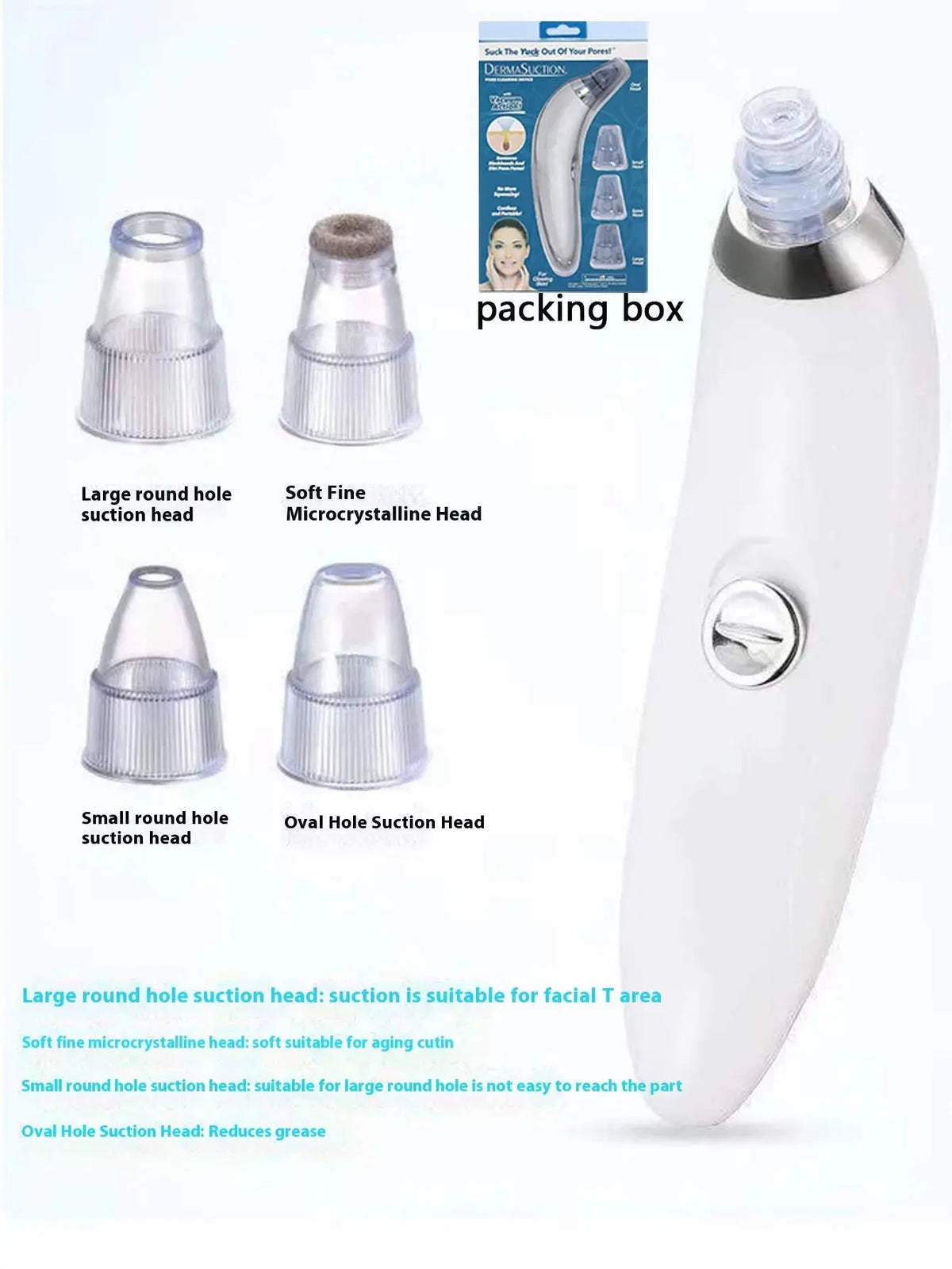Battery-Powered Blackhead Remover Pore Cleanser - Velvet Haven