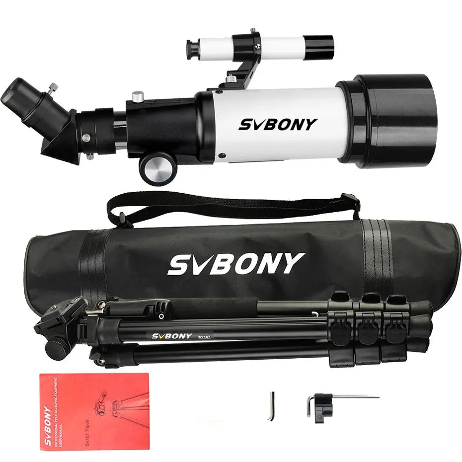 Beginner Refractor Telescope for Adults – Moon & Planet Viewing - Velvet Haven