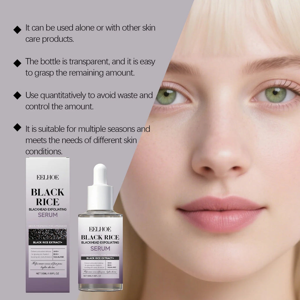 Black & White Rice BHA Niacinamide Exfoliating Serum Set, 2 x 50ml - Velvet Haven