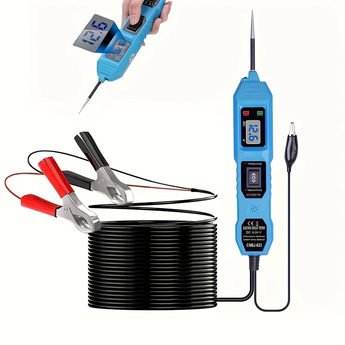 CNBJ-823 Automotive Power Circuit Tester & Electrical Diagnostic Tool - Velvet Haven