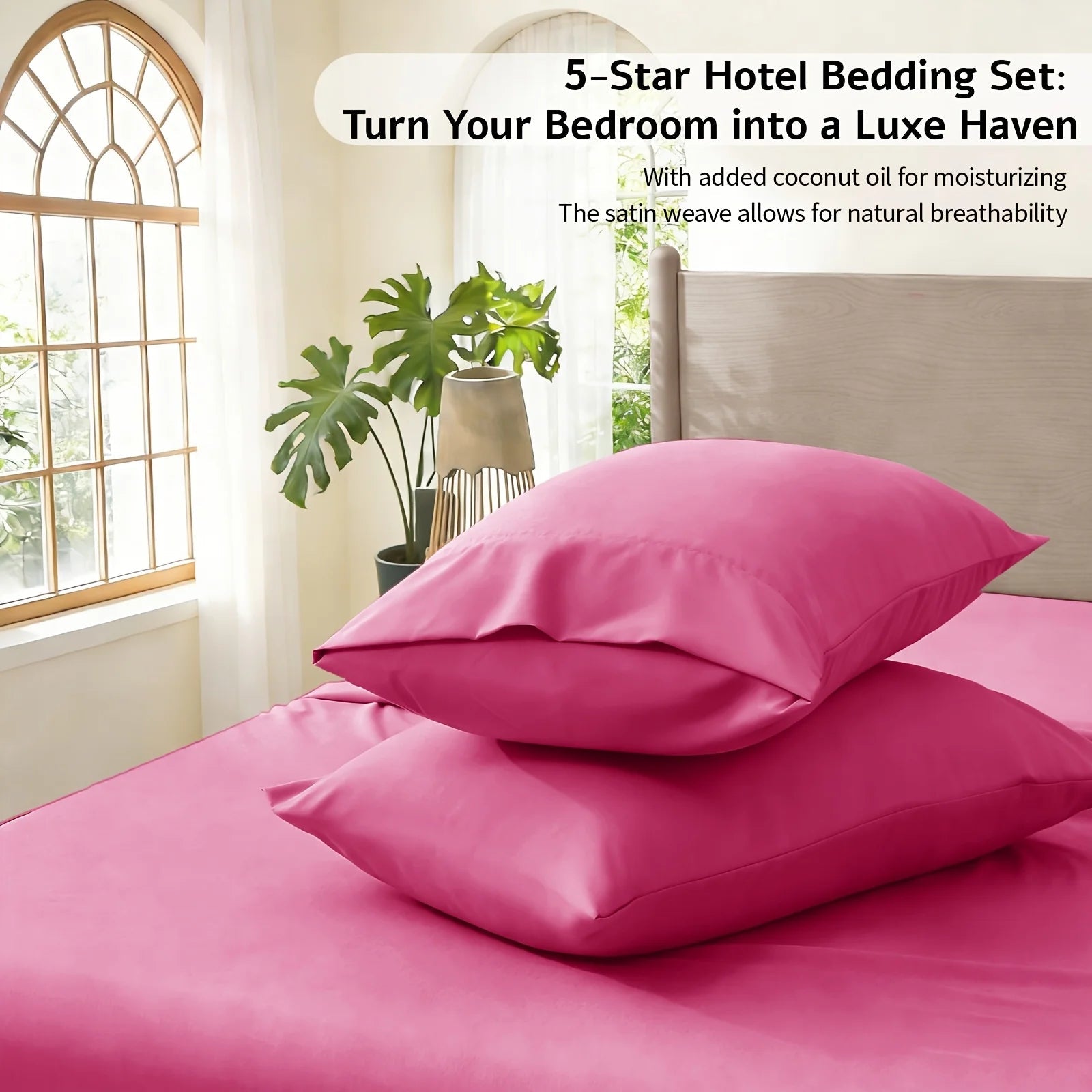 Cooling Bamboo Bed Sheet Set-Bamboo Bed Sheet-Ultra Soft & Breathable Daybed Set-Deep Pocket Up to 16" Hotel Soft Bedding-Perfect for Hot Sleepers Bamboo Bedding Sheets Set - Double Stitching, Lifetime Quality Promise - Velvet Haven