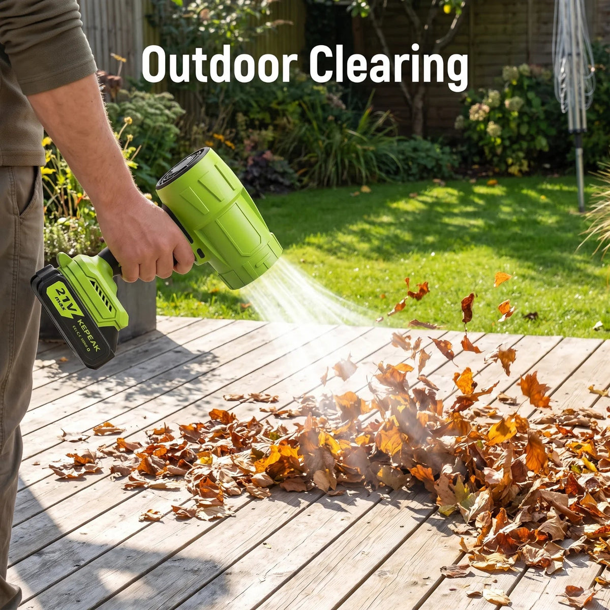Cordless Mini Electric Leaf Blower with 2 Batteries - Velvet Haven