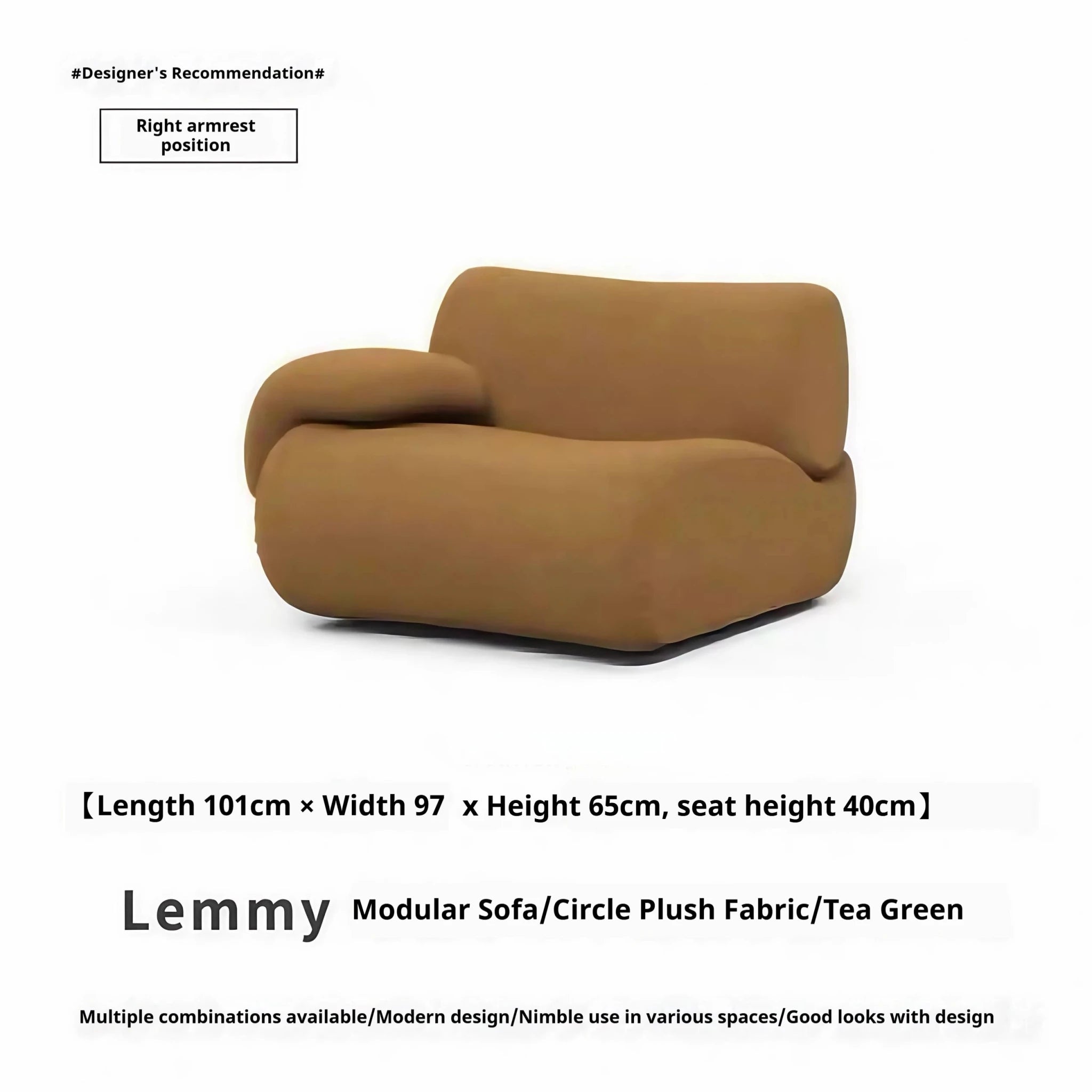 Cream Modular Sherpa Cloud Sectional Sofa with High-Elastic Foam - Velvet Haven