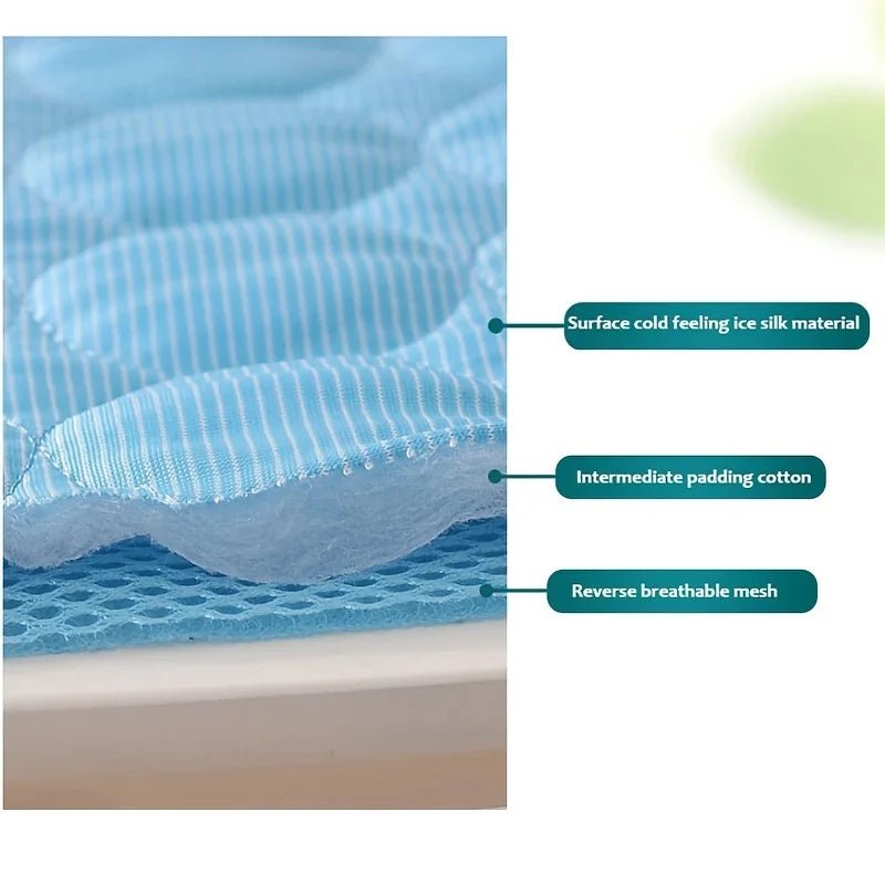 Cooling Pet Mat for Dogs & Cats – Summer Cooling Pad (Small to XL) - Velvet Haven
