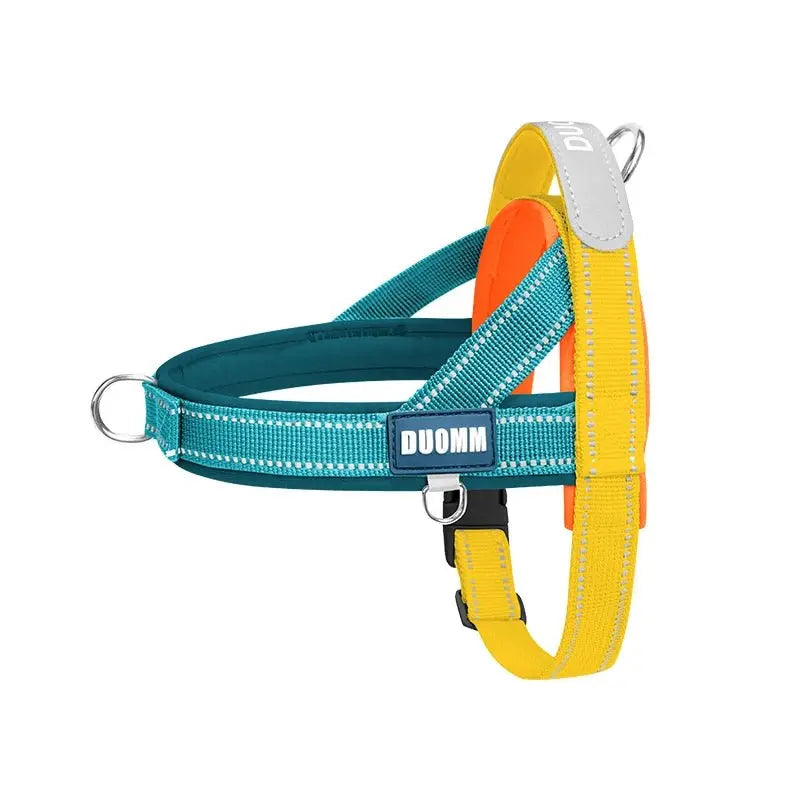 Dog Harness No Pull T-Shape Breathable Spring Summer Soft Padded Reflective Daily Outdoor Step In Walking Pet Harness Hiking - Velvet Haven