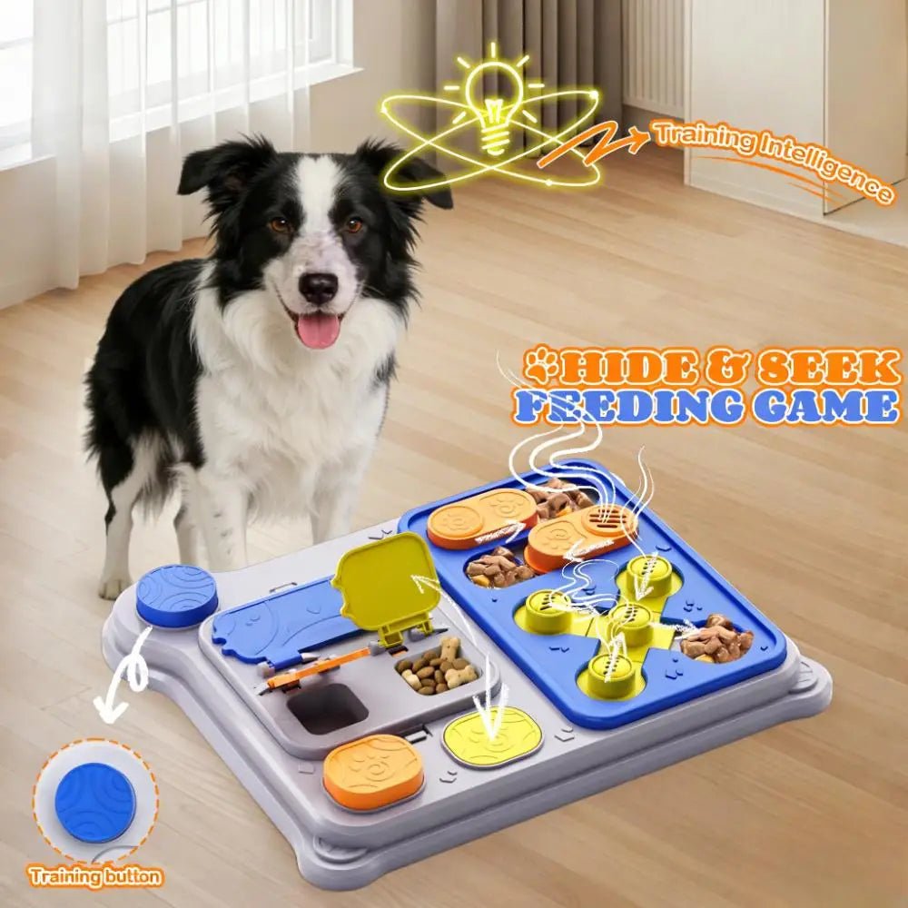 Dog Puzzle Toy & Pet Feeder - Treat Dispensing Toy for IQ Training, New Arrival, Ideal for Small/Medium Dogs - Velvet Haven
