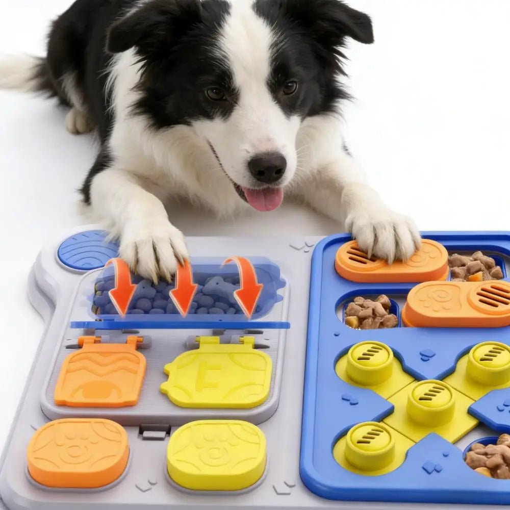 Dog Puzzle Toy & Pet Feeder - Treat Dispensing Toy for IQ Training, New Arrival, Ideal for Small/Medium Dogs - Velvet Haven