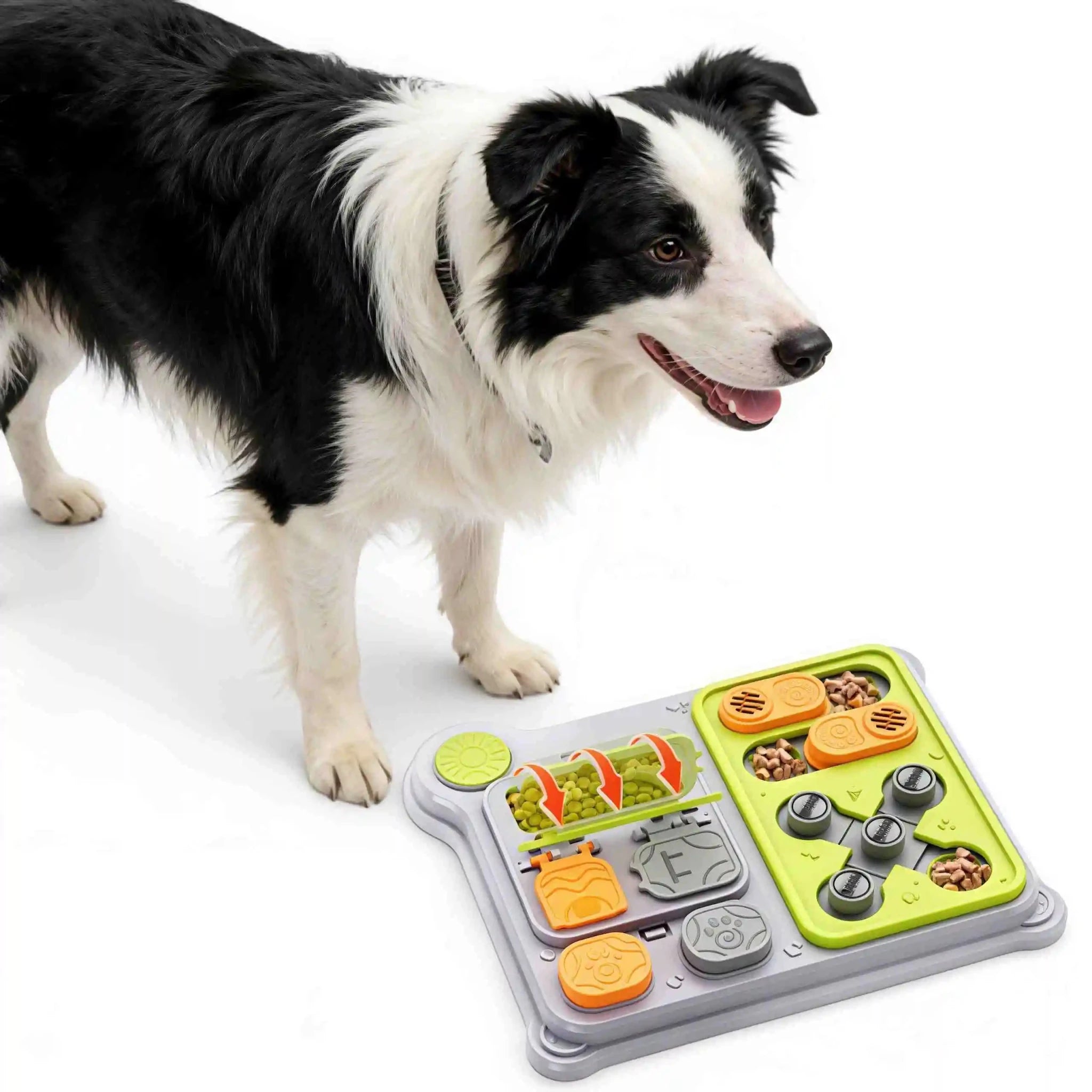 Dog Puzzle Toy & Pet Feeder - Treat Dispensing Toy for IQ Training, New Arrival, Ideal for Small/Medium Dogs - Velvet Haven
