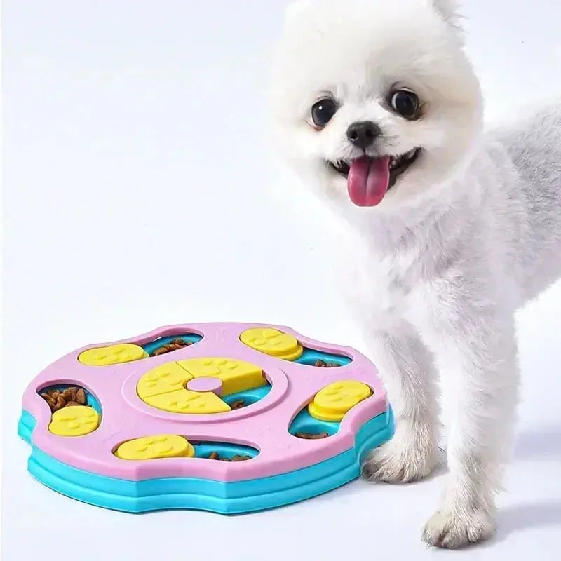 Dog Puzzle Toys Slow Feeder Interactive Increase Puppy IQ Food Dispenser Slowly Eating NonSlip Bowl Pet Cat Dogs Training Game - Velvet Haven