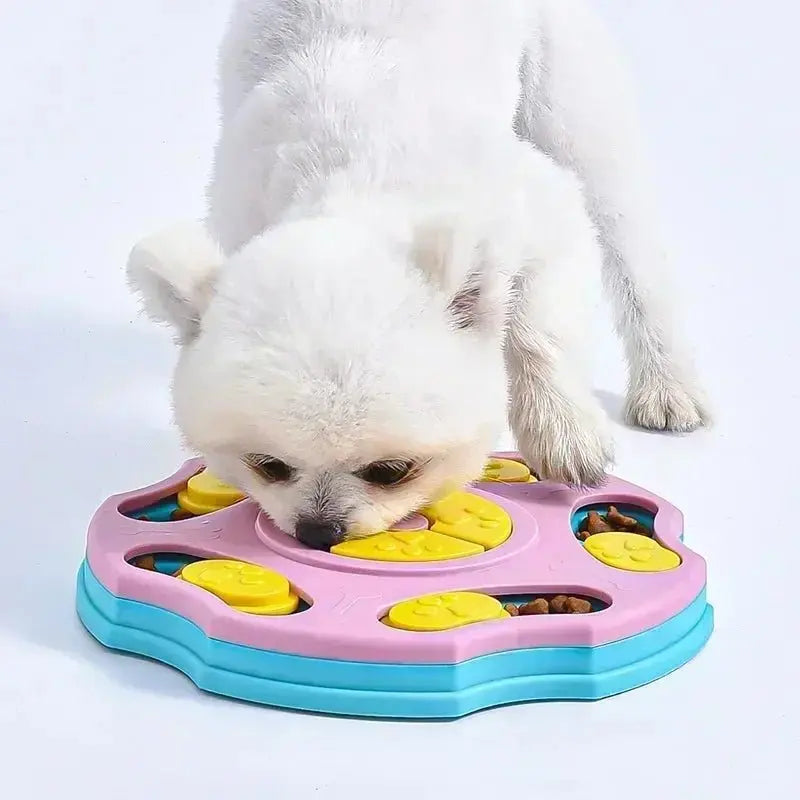 Dog Puzzle Toys Slow Feeder Interactive Increase Puppy IQ Food Dispenser Slowly Eating NonSlip Bowl Pet Cat Dogs Training Game - Velvet Haven