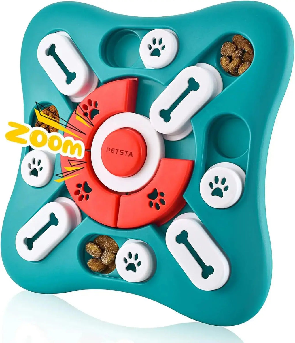 Dog Puzzle Toys, Treat Dispensing Dog Enrichment Toys for IQ Training and Brain Stimulation, Interactive Mentally Stimulating To - Velvet Haven