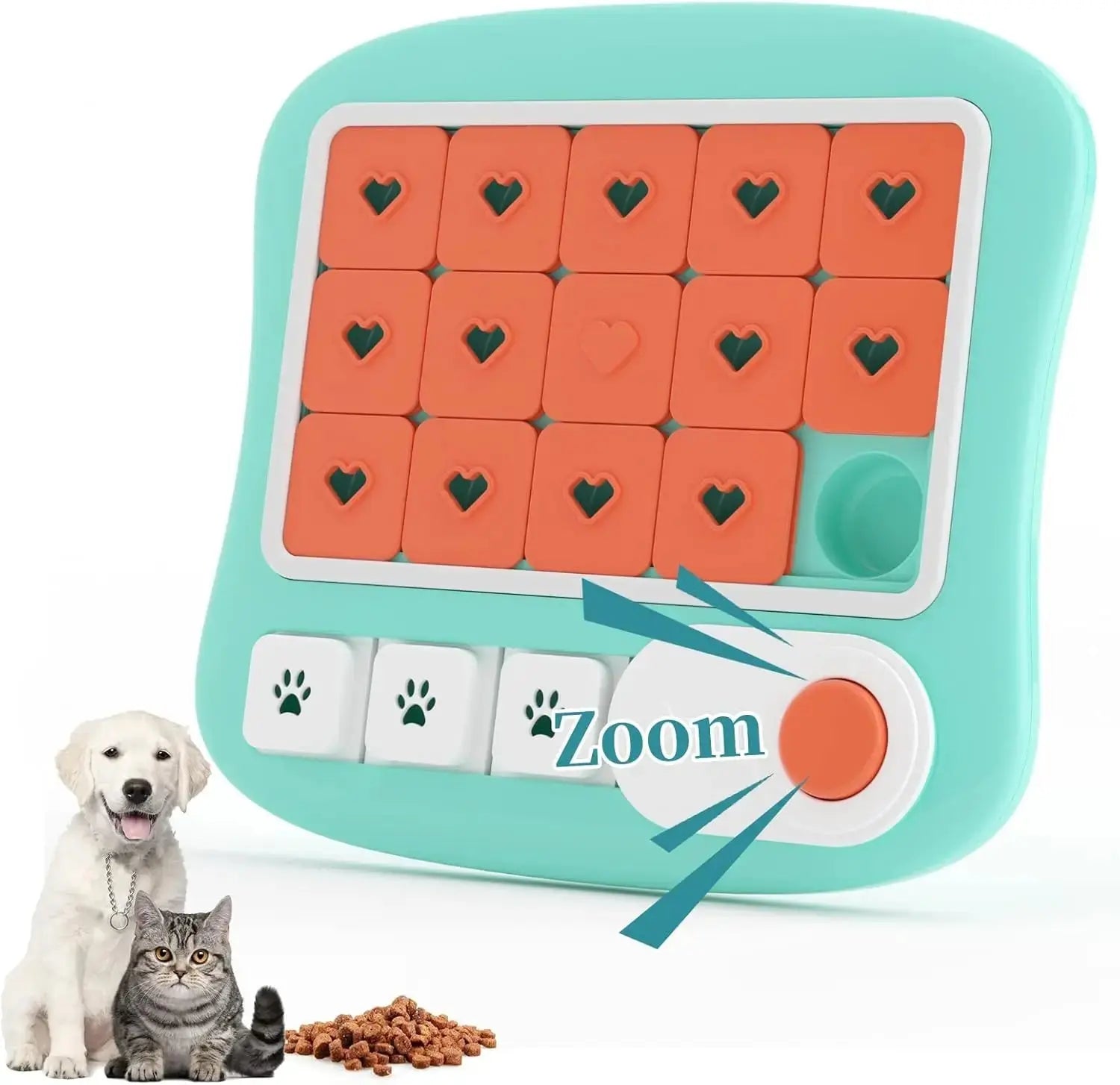 Dog Puzzle Toys, Treat Dispensing Dog Enrichment Toys for IQ Training and Brain Stimulation, Interactive Mentally Stimulating To - Velvet Haven
