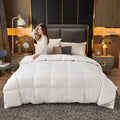 Down duvet 95 white goose down five-star hotel warm double single duvet core goose down duvet - Velvet Haven