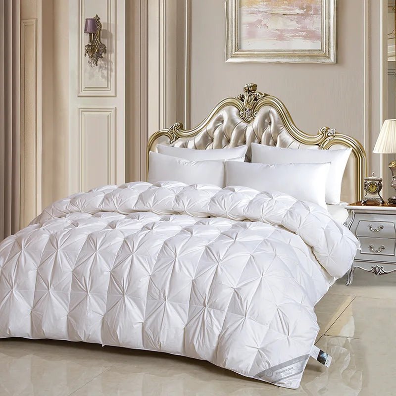 Down duvet 95 white goose down five-star hotel warm double single duvet core goose down duvet - Velvet Haven