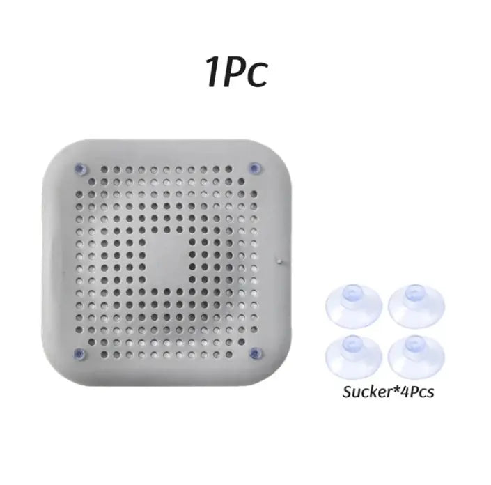 Drain Hair Catcher Filter Sink Anti-blocking Strainer Bathtub Shower Floor Silicone Stopper Cover Kitchen Bathroom Accessories - Velvet Haven