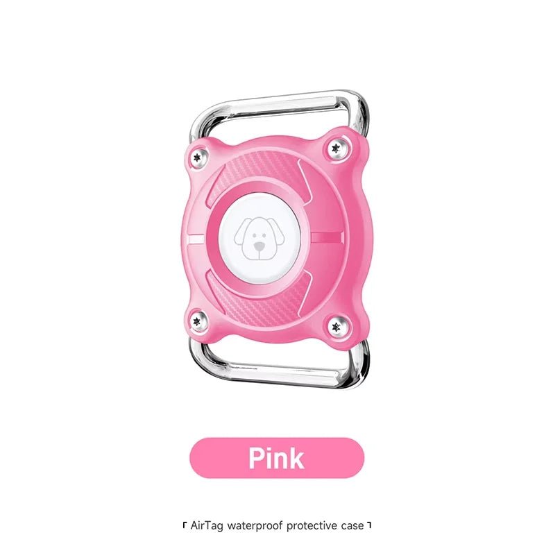 Eayburst AirTag Dog Collar Holder for Apple Air Tag GPS Tracker Accessories Waterproof AirTags Case for Dog Cat Pet Collar - Velvet Haven