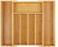 Expandable Bamboo Kitchen Drawer Organizer,Adjustable Cutlery Holder and Cutlery Tray Organizer,Drawer divider for silverware,Ta - Velvet Haven