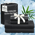Extra Deep Bamboo Cooling Bedding, Breathable And Cooling Hotel Luxury Bed Sheets Set for Child, Easy And Secure Fit - Soft, Wrinkle Free And Comfy Kids Sheet with 15" Deep Pocket, Ultra-Soft And Machine Washable Bedding, Kid - Velvet Haven